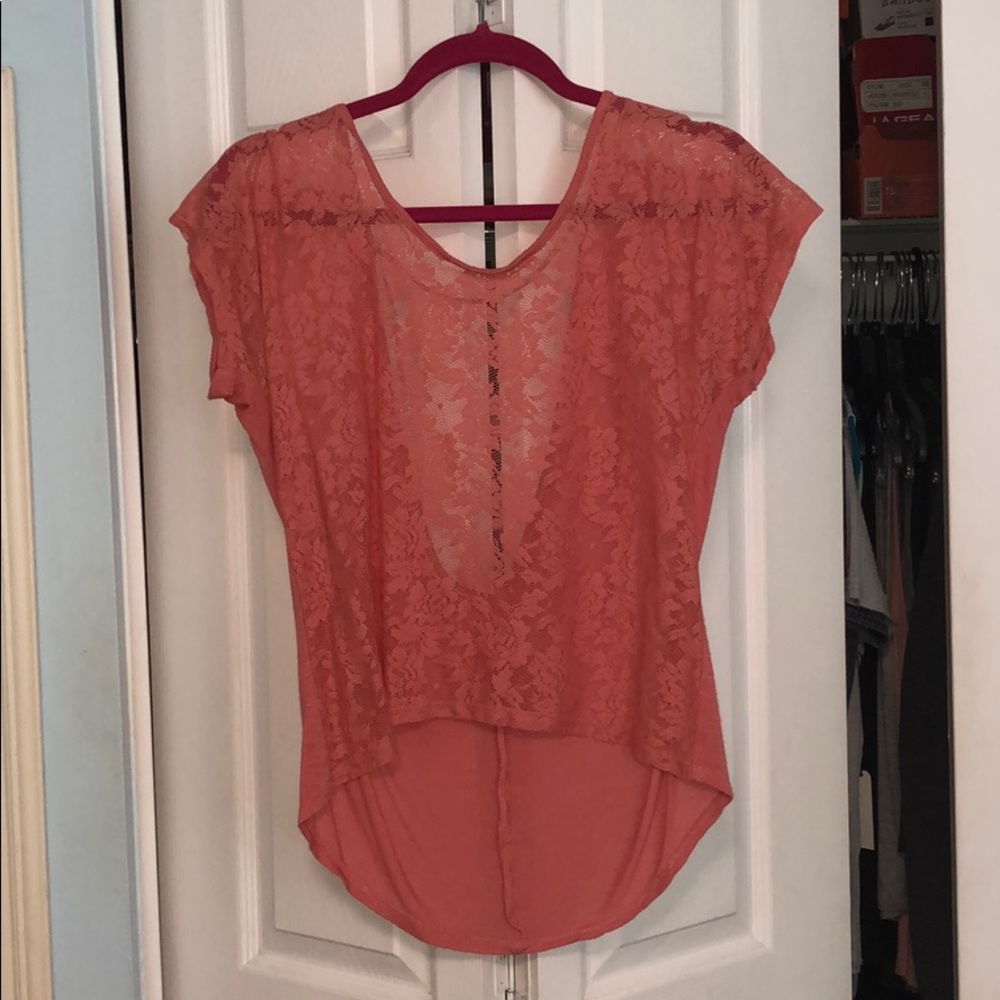 Pink top